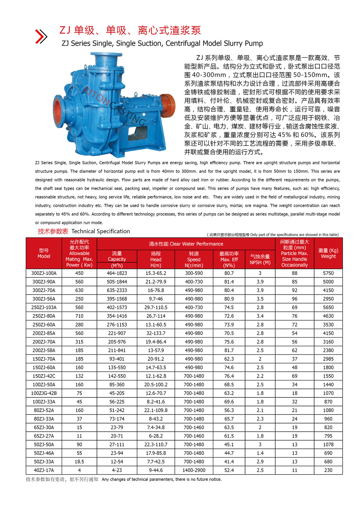 Slurry Pump